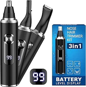 Nose Hair Trimmer for Men,3 in 1