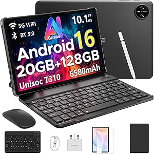 Android 16 Tablet with Keyboard