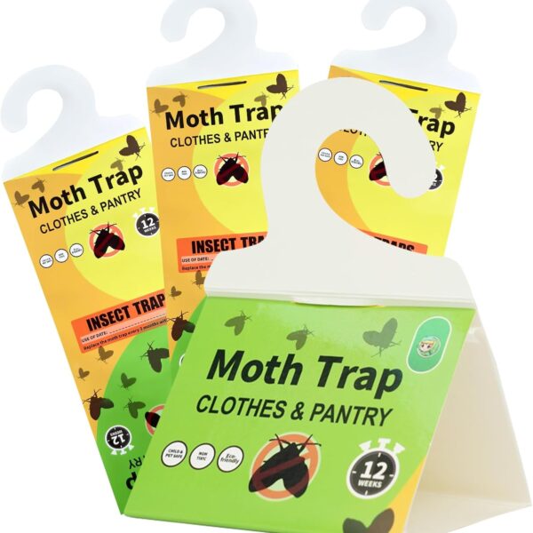 4 Pack Sticky Moth Catcher Traps